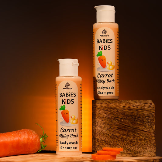 Babies - Kids Carrot Milky Bath (Shampoo & Bodywash)