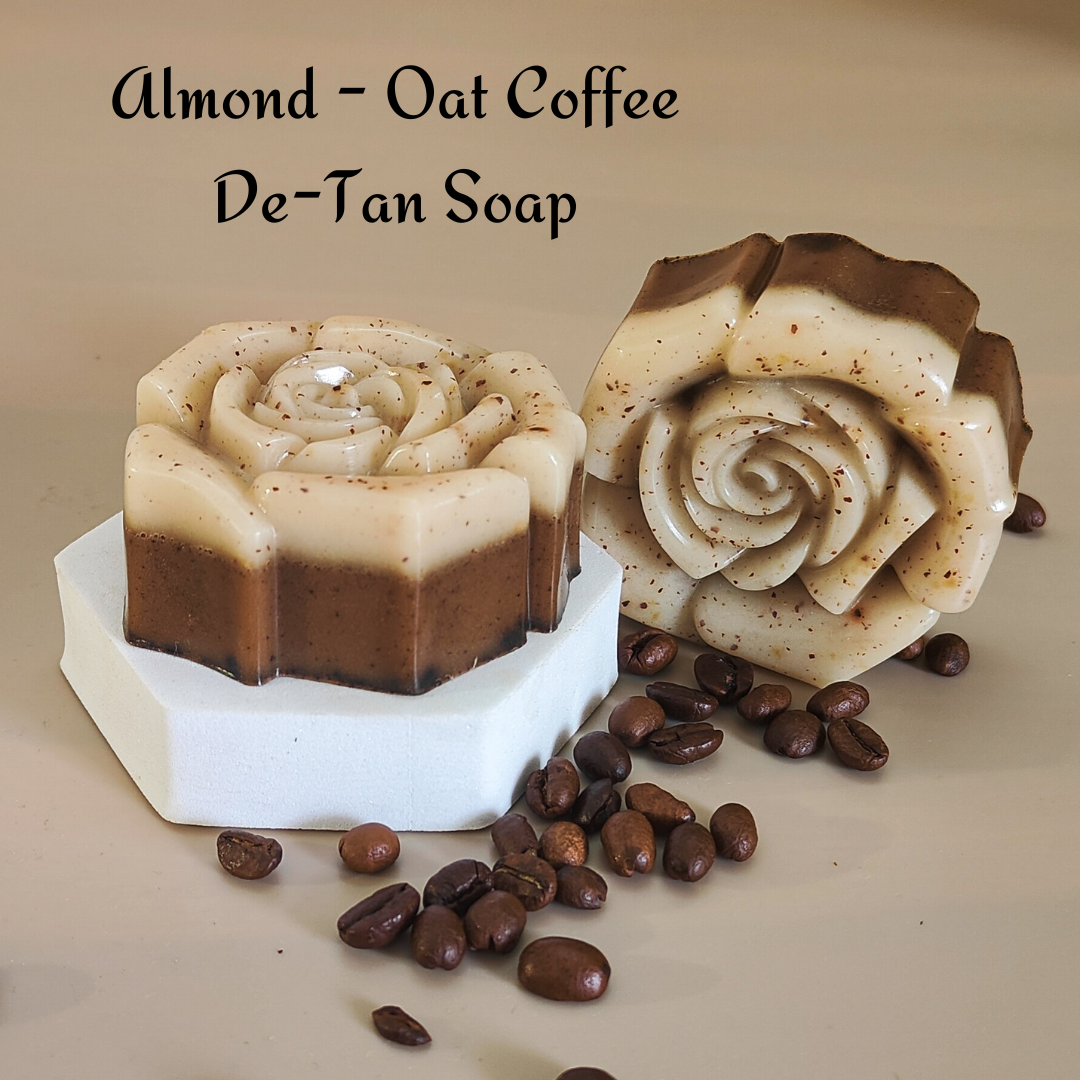 ALMOND - OAT COFFEE DETAN SOAP