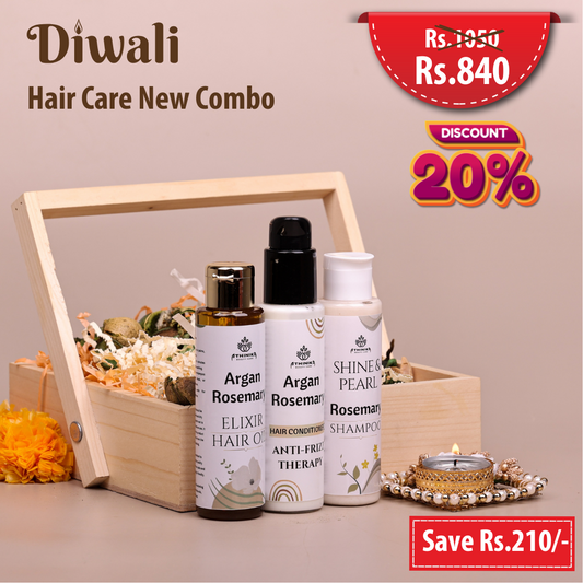 DIWALI - ARGAN ROSEMARY HAIR CARE COMBO